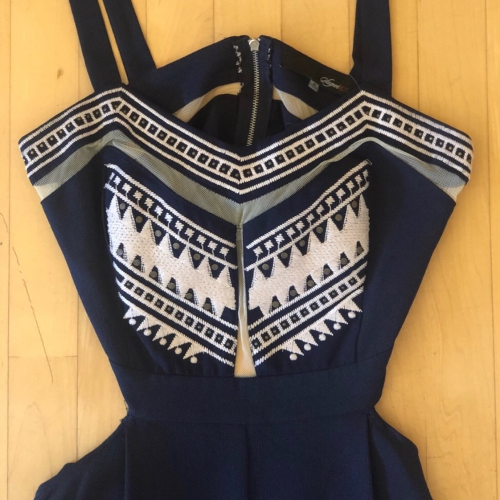 Sugar lips wide leg jumpsuit
